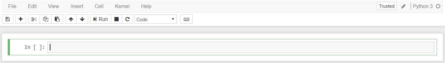 JNew Jupyter Notebook